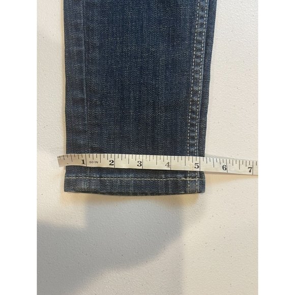 VIGOSS Womens Jeans The Chelsea Skinny Low Rise Flat Front Blue Size W24XL29 - Picture 7 of 11